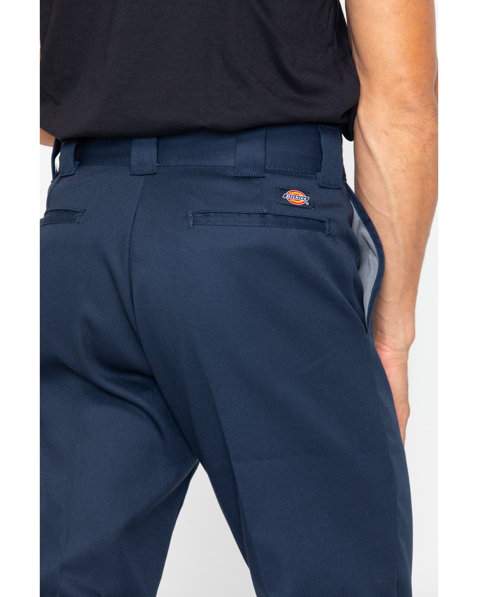 Image #4 - Dickies Men's Twill Flex Work Pant, Navy, hi-res