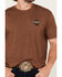 Image #3 - RANK 45® Men's Dust & Glory Short Sleeve Graphic T-Shirt, Lt Brown, hi-res