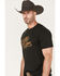 Brixton x Willie Nelson Men's Roped Logo Graphic Ringer T-Shirt, Black, hi-res