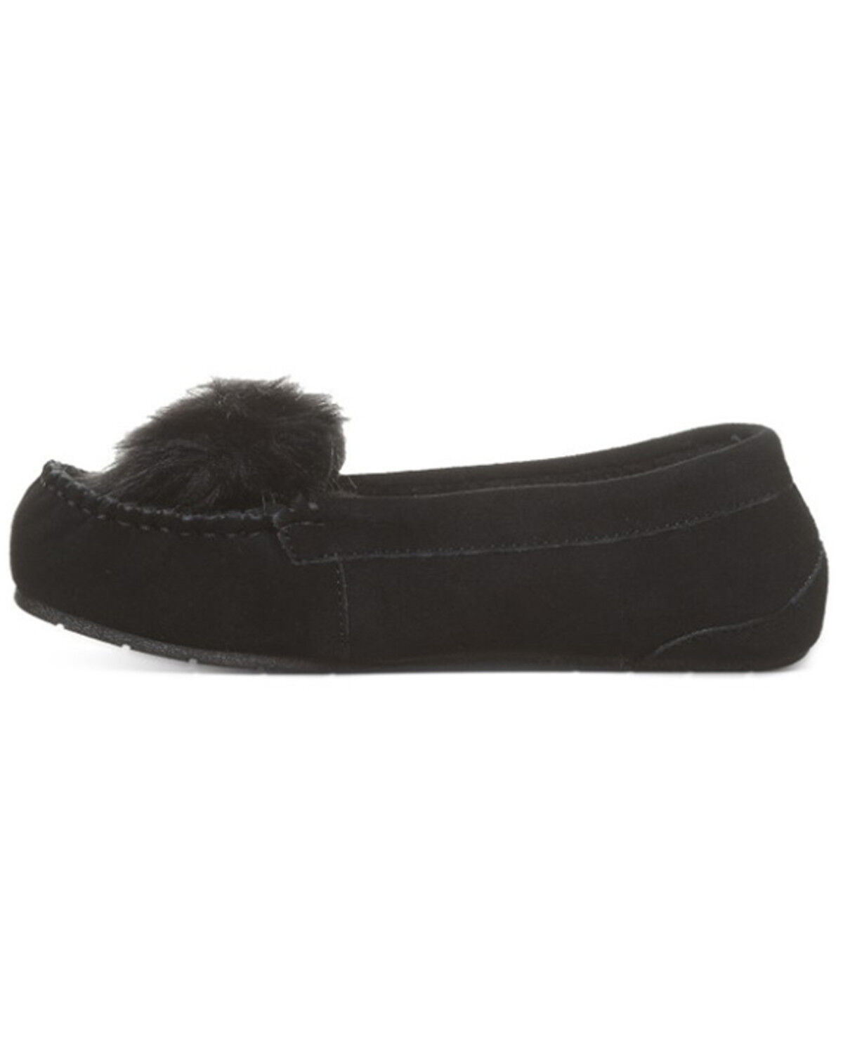 Image #3 - Bearpaw Women's Erika Slippers, Black, hi-res