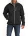 Image #1 - Cinch Men's Solid Logo Bonded Softshell Jacket - Big, Navy, hi-res