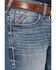Image #2 - Ariat Men's M4 Logan Medium Wash Relaxed Straight Denim Jeans, Medium Wash, hi-res