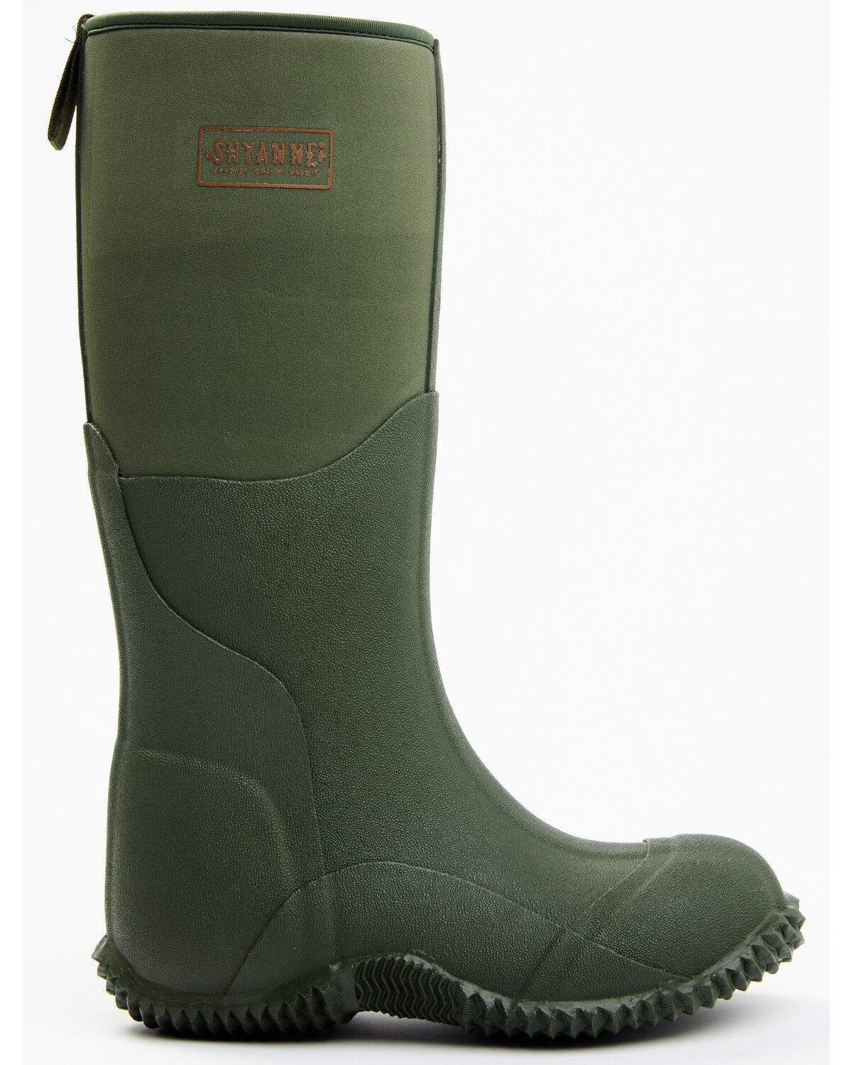 Image #2 - Shyanne Women's 15" Rubber Work Boots - Soft Toe, Jade, hi-res