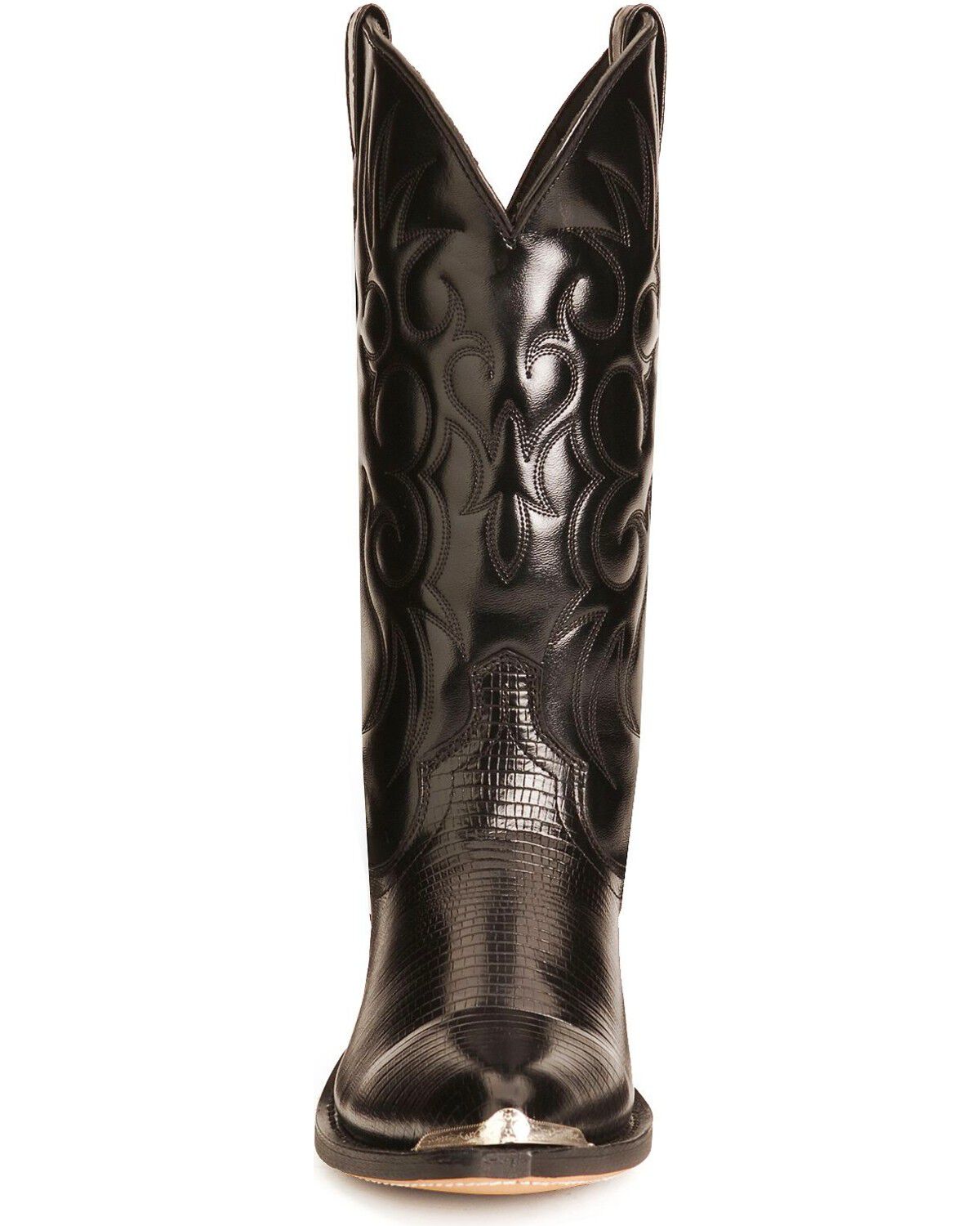Image #4 - Laredo Men's Lizard Print Western Boots - Pointed Toe, , hi-res
