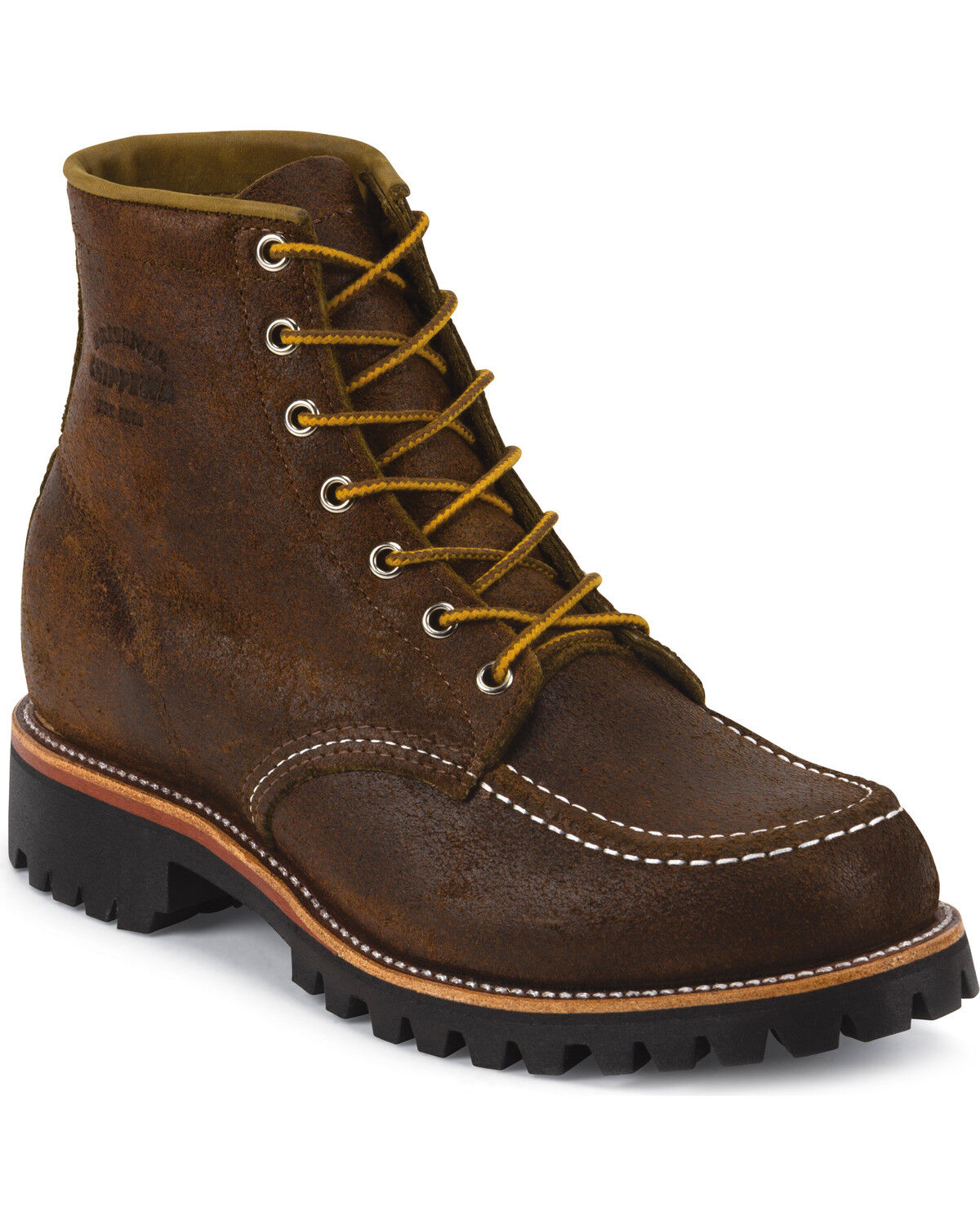 chippewa moc toe boots