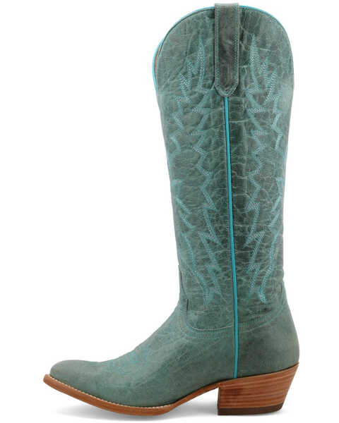 Image #3 - Black Star Women's Sierra Tall Western Boots - Pointed Toe , Blue, hi-res