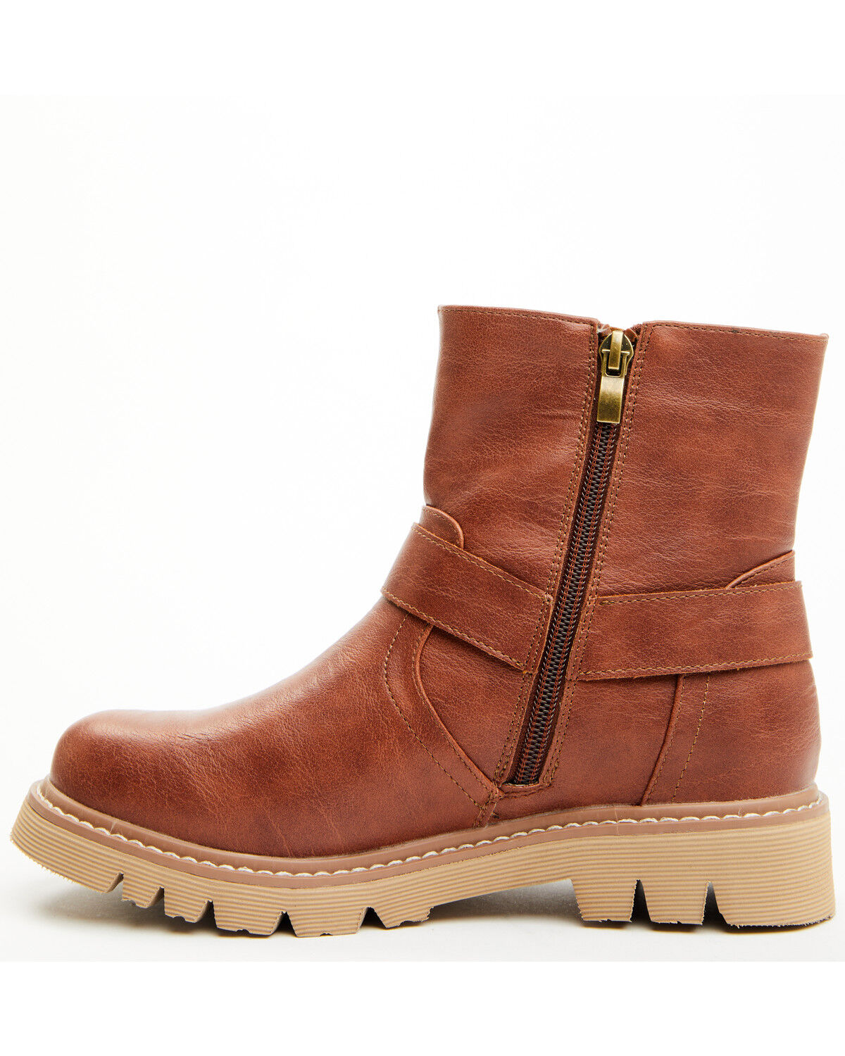 Image #3 - Corkys Women's Pick of the Patch Fashion Booties - Round Toe, Brown, hi-res