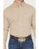 Image #3 - George Strait by Wrangler Men's Plaid Print Long Sleeve Button-Down Stretch Western Shirt, Brown, hi-res