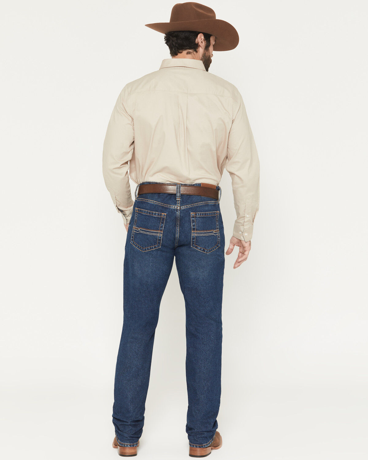 Image #3 - Cody James Men's Dakota Wash Jackson Slim Straight Rigid Denim Jeans, Dark Wash, hi-res