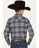 Image #4 - Cody James Boys' Print Long Sleeve Snap Western Shirt, Purple, hi-res