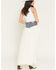 Image #4 - Show Me Your Mumu Women's Joni Denim Waistband Maxi Skirt, Cream, hi-res