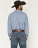 Image #4 - Ariat Men's Pro Series Judah Striped Fitted Long Sleeve Western Shirt, Blue, hi-res