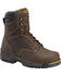 Image #1 - Carolina Men's 8" Waterproof Insulated Work Boots - Composite Toe, Brown, hi-res