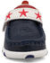 Image #4 - Twisted X Toddler Boys' Patriotic Driving Mocs, Multi, hi-res