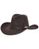 Image #1 - Outback Trading Co. Men's Shy Game Crusher UPF 50 Felt Western Fashion Hat, Brown, hi-res