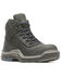 Image #1 - Wolverine Men's Raider Durashocks® Shield 6" CarbonMAX® Work Boots - Composite Toe, Black, hi-res