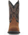Laredo Men's Rockwell Western Work Boots - Steel Toe, Brown, hi-res
