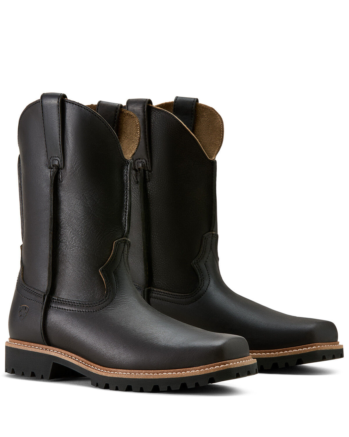 Image #4 - Ariat Men's Stoney Creek Western Boots - Square Toe, Black, hi-res