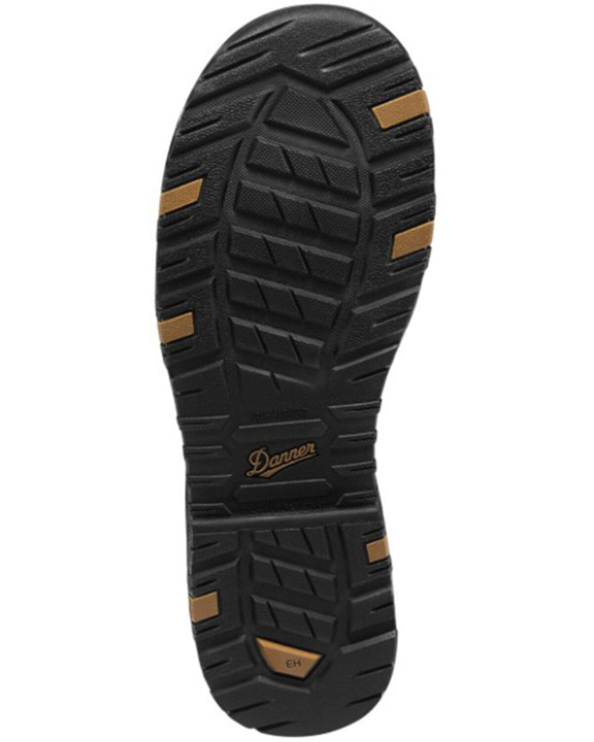Image #5 - Danner Men's Caliper Waterproof Work Boots - Soft Toe, Brown, hi-res