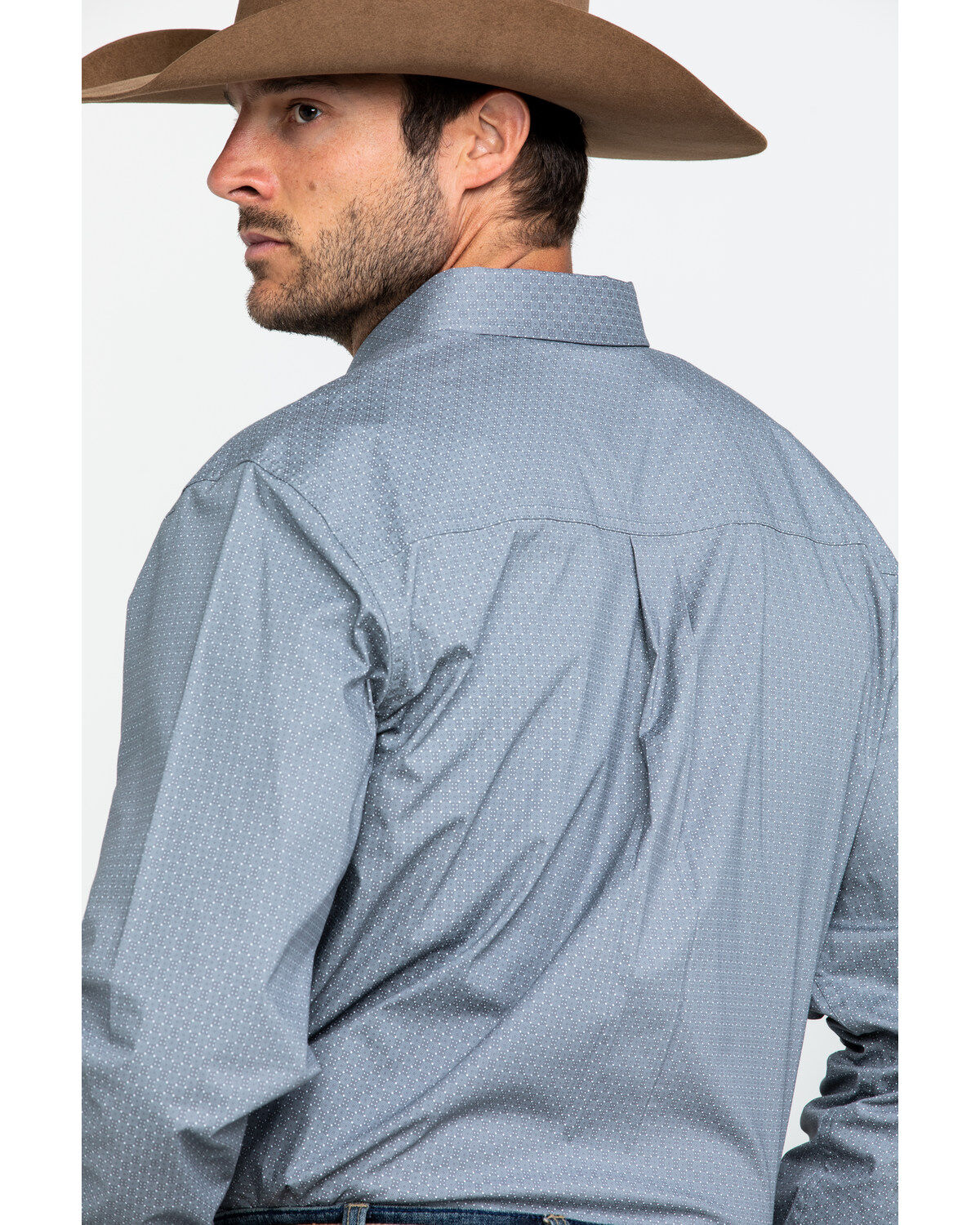 Image #5 - Cody James Core Men's Firesky Geo Print Long Sleeve Western Shirt, , hi-res