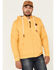 Image #1 - Wanakome Men's Zeus Zip-Up Hooded Jacket, Yellow, hi-res