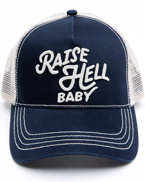 Image #1 - Idyllwind Women's Raise Hell Ball Cap , Blue, hi-res