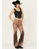Image #1 - Understated Leather Women's Heart & Soul Pants, Chocolate, hi-res
