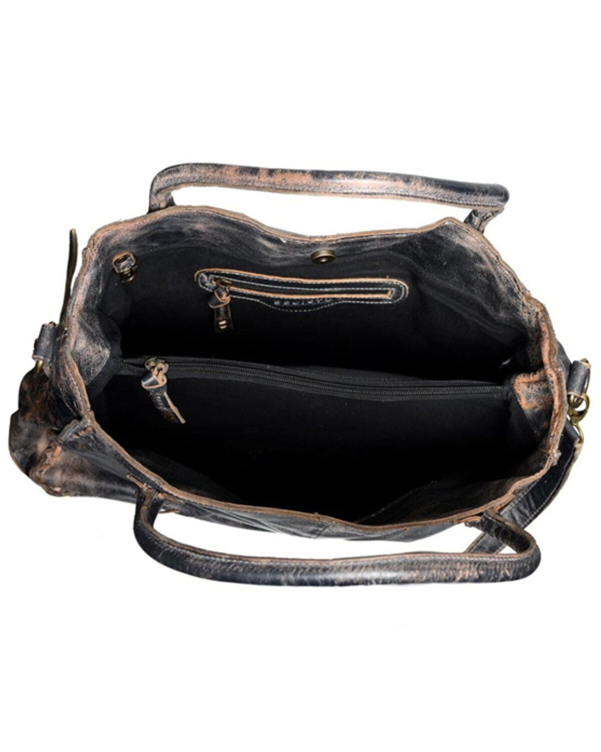 Image #4 - Bed Stu Women's Rockaway Lux Bag, Black, hi-res