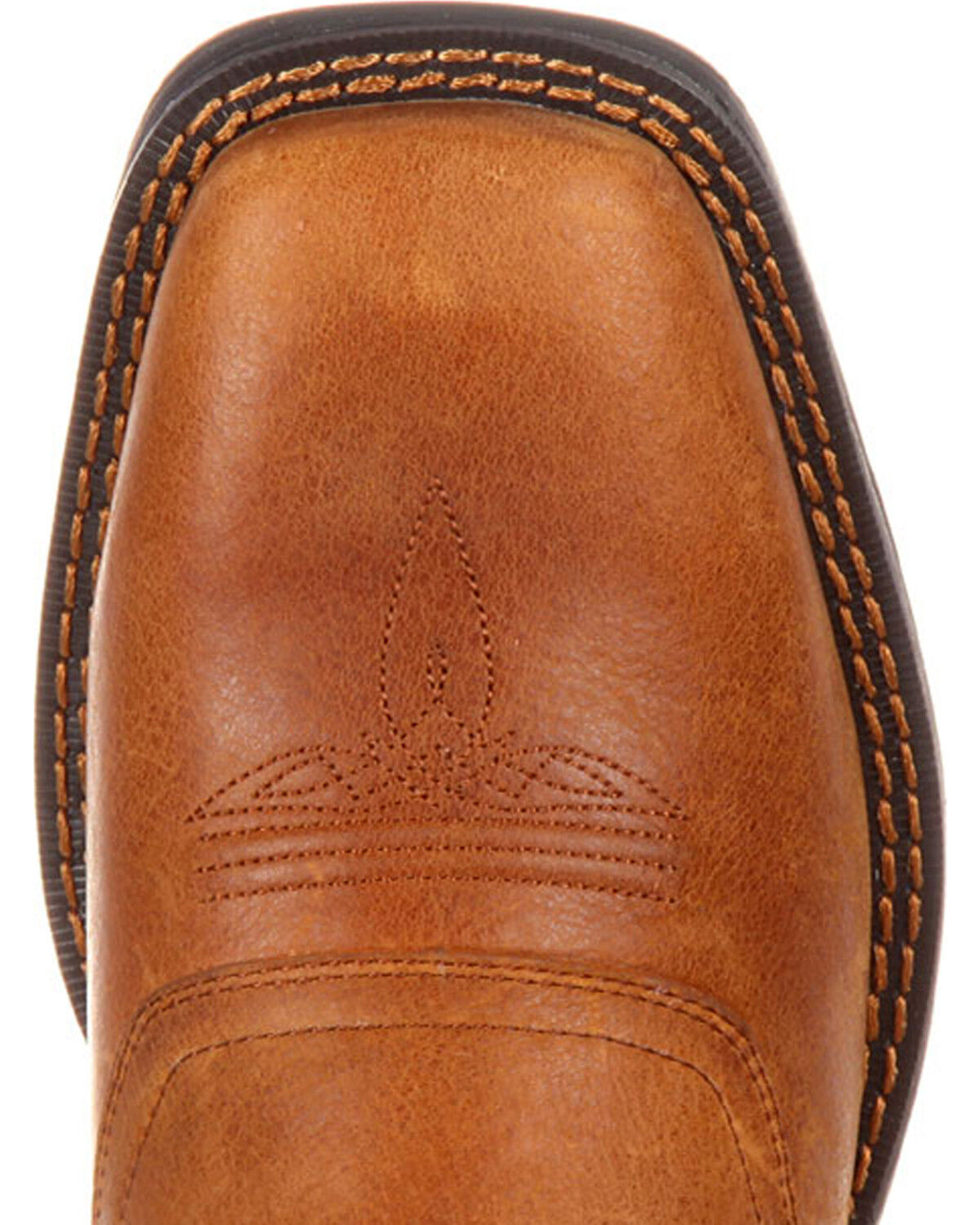 Image #6 - Durango Men's Brown Ultralite Western Saddle Boots - Square Toe , , hi-res