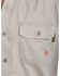Image #2 - Ariat Men's Woven Solid Print Fire Resistant Work Shirt, Silver, hi-res