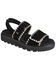 Image #1 - Mykos Women's Ciara Hook & Loop Sandals, Black, hi-res