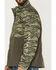 Image #3 - Ariat Men's Logo Camo Logo Concealed Carry Softshell Jacket - Big, Black, hi-res