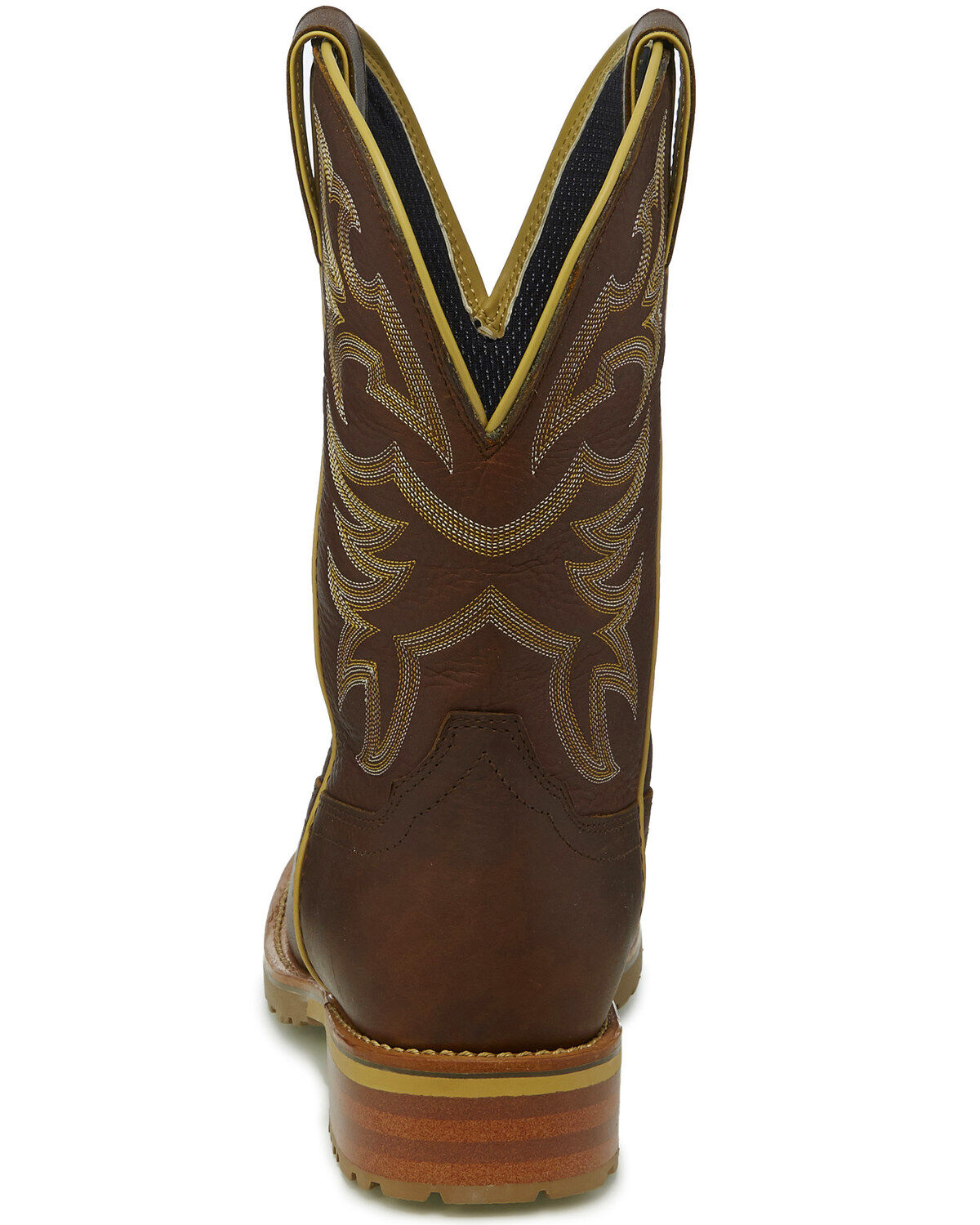 Product Name:  Justin Men's Marshal Whiskey Western Work Boots - Square Toe
