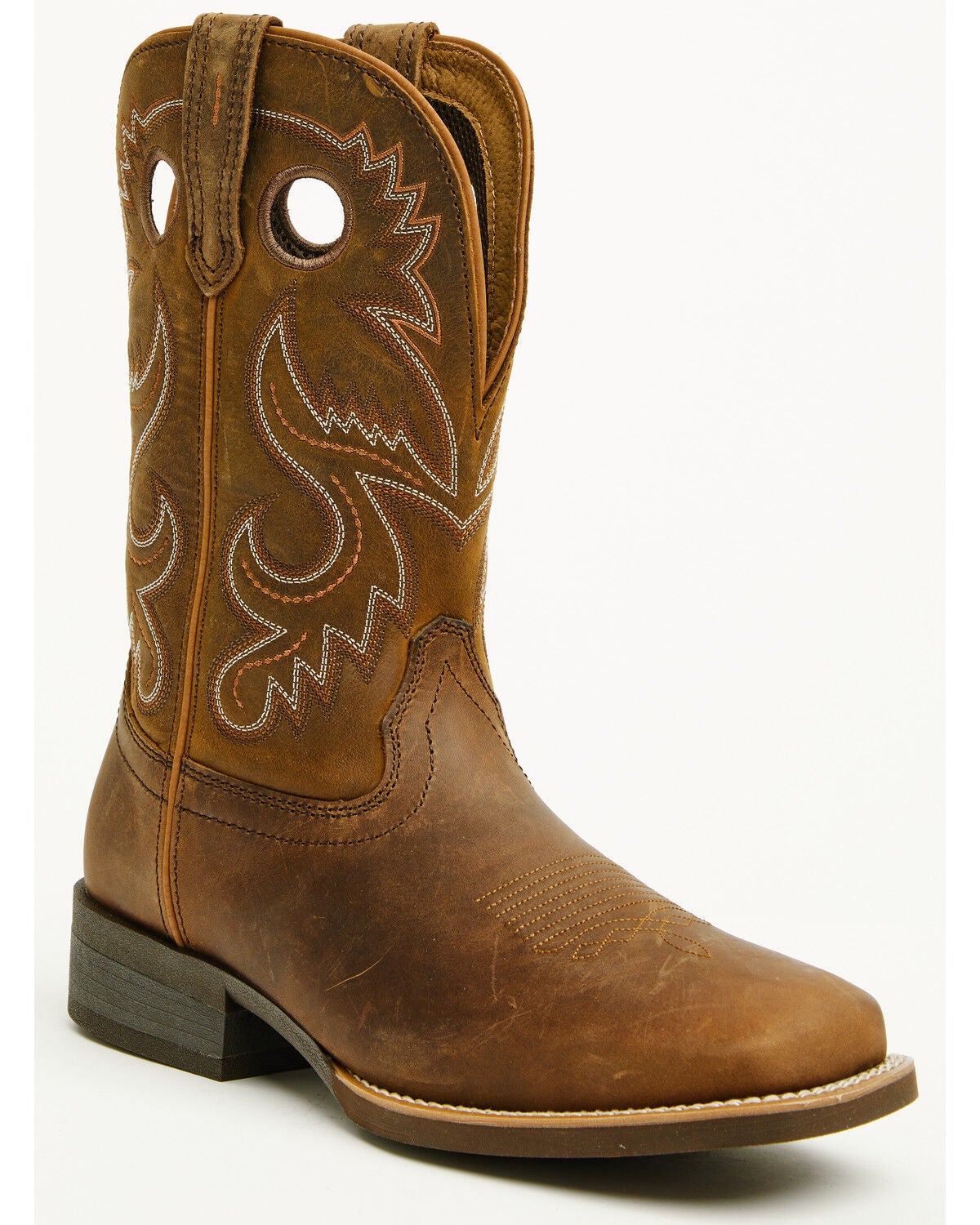 Cody James Cush Core&reg; Men's Honcho Performance Western Boots - Broad Square Toe, Tan, hi-res