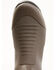 RANK 45 Men's 6.5" Rubber Ankle Boots - Round Toe, Brown, hi-res