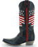 Image #3 - Old Gringo Women's Eleanor Beaded Flag Cowgirl Boots - Snip Toe , , hi-res