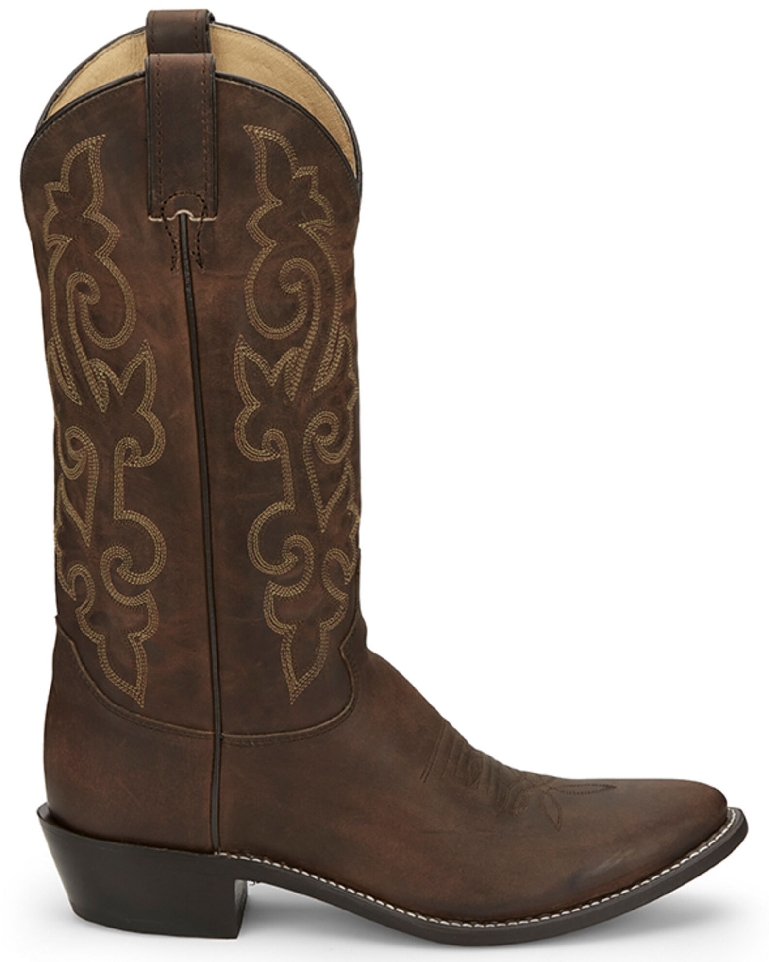 Justin Boots Men s Buck Western Boots Mens 13 Bay Apache
