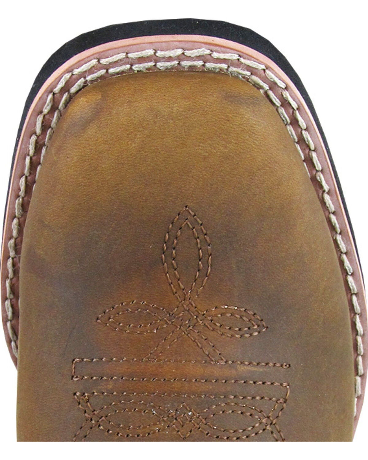 Image #2 - Smoky Mountain Little Girls' Pueblo Western Boots - Broad Square Toe, , hi-res