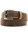 Image #1 - Hawx Men's Heavy Duty Stitch Work Belt, Brown, hi-res