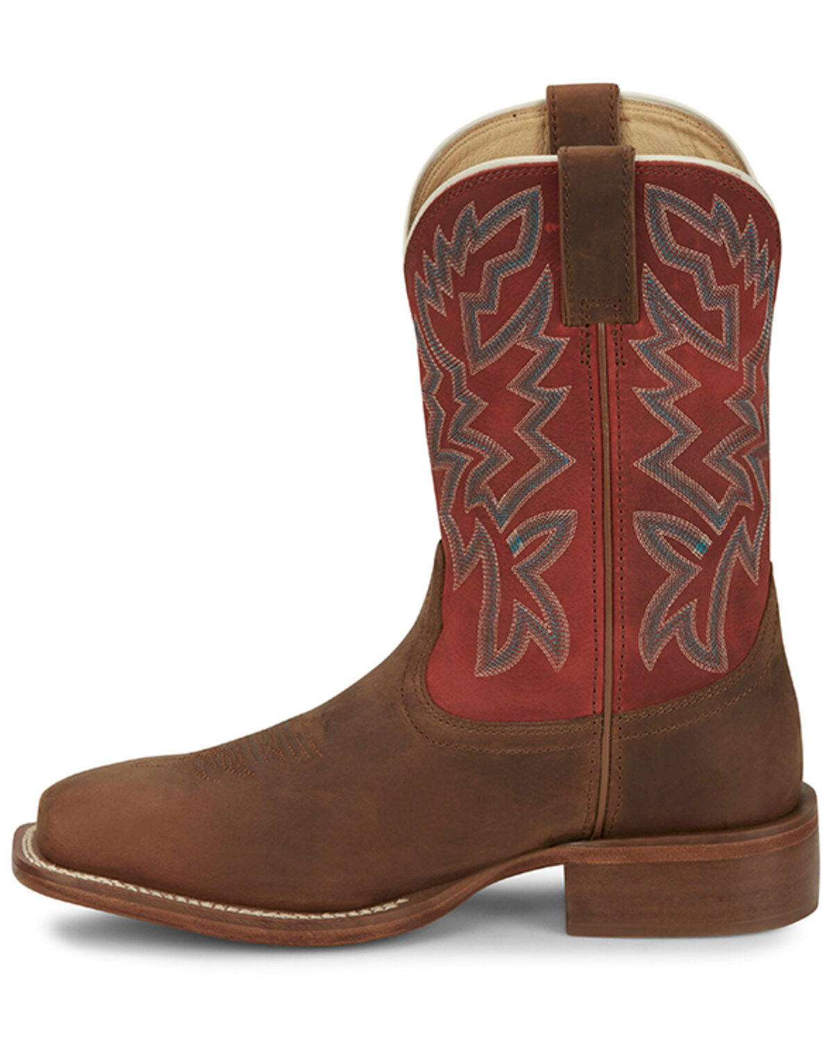 Justin Men's Jackpot Western Boots - Broad Square Toe