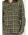 Image #3 - Wolverine Women's Autumn II Plaid Print Long Sleeve Button-Down Flannel Shirt, Green, hi-res