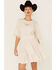 Image #1 - Maggie Sweet Women's Carmen Lace Dress, Ivory, hi-res