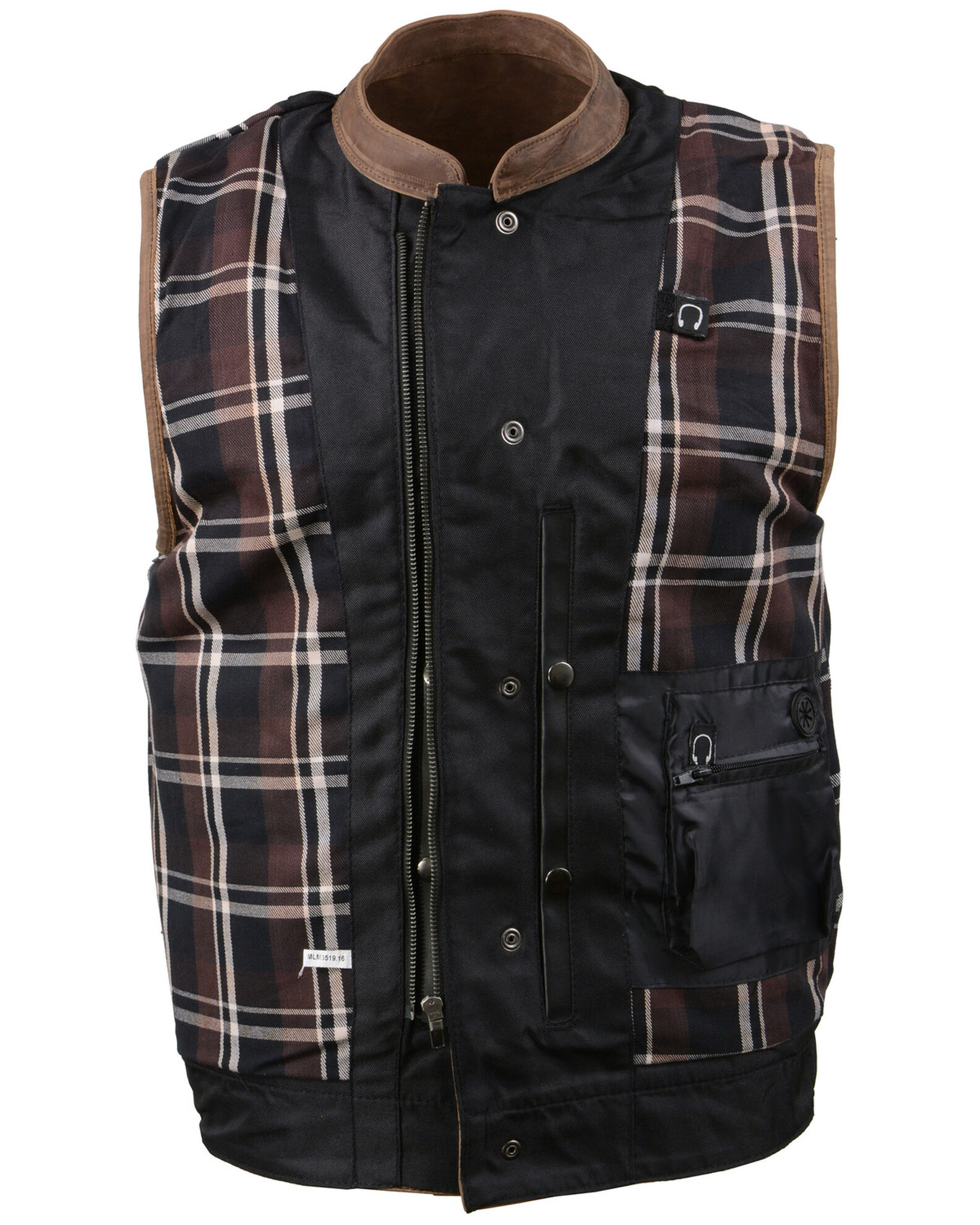 Boot barn leather vest sales