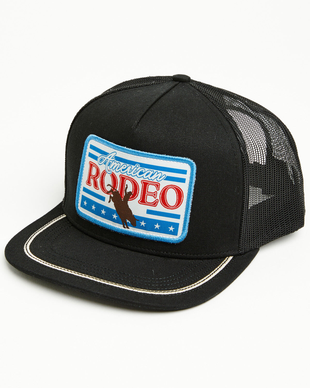 Image #1 - RANK 45® Men's Ryler Ball Cap, Black, hi-res