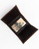Image #3 - Cody James Men's Boot Stitch Longhorn Tri-Fold Leather Wallet, Tan, hi-res