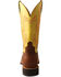 Twisted X Men's Ruff Stock Western Boots - Broad Square Toe, Tan, hi-res