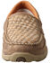 Image #5 - Twisted X Women's Checker Casual Slip-On Driving - Moc Toe, Brown, hi-res
