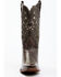 Laredo Women's Heart Angel Wing Cowboy Western Boot - Snip Toe, Dark Brown, hi-res