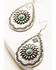 Image #2 - Shyanne Women's Wildheart Teardrop Earrings, Silver, hi-res