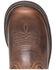 Justin Women's Gemma Brown Western Boots - Round Toe, Dark Brown, hi-res